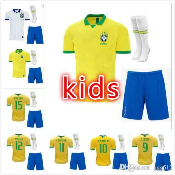 kids kit brasil soccer jersey 2019 2020 jesus coutinho firmino marcelo brazil jersey 19 20 football kit shirt camisa football shirt g.jesus, Black;yellow
kids kit brasil soccer jersey 2019 2020 jesus coutinho firmino marcelo brazil jersey 19 20 football kit shirt camisa football shirt g.jesus, Black;yellow