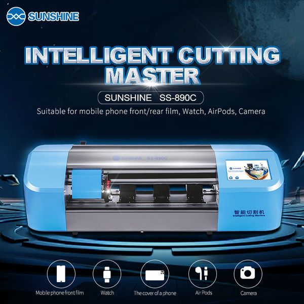 ss-890c sunshine auto film cutting machine mobile phone tablet front glass back cover protect film cut tool protective tape
ss-890c sunshine auto film cutting machine mobile phone tablet front glass back cover protect film cut tool protective tape