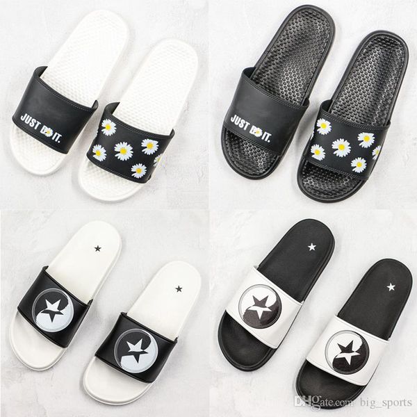 2020 new sandals daisy beach sandal letter slippers print designer slippers black white summer flip flops casual shoes chaussures 36-45
2020 new sandals daisy beach sandal letter slippers print designer slippers black white summer flip flops casual shoes chaussures 36-45