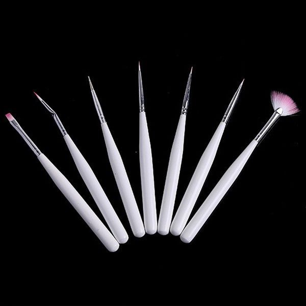 7 pcs/set nails art painting pen gel design nail tips polish drawing brushes wyt77
7 pcs/set nails art painting pen gel design nail tips polish drawing brushes wyt77