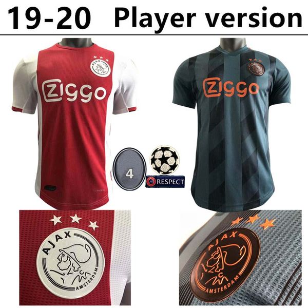 Afc player ver ion away 19 20 ajax fc occer jer ey 2019 2020 de jong 21 tadic de ligt ziyech van beek champion football hirt uniform
Afc player ver ion away 19 20 ajax fc occer jer ey 2019 2020 de jong 21 tadic de ligt ziyech van beek champion football hirt uniform