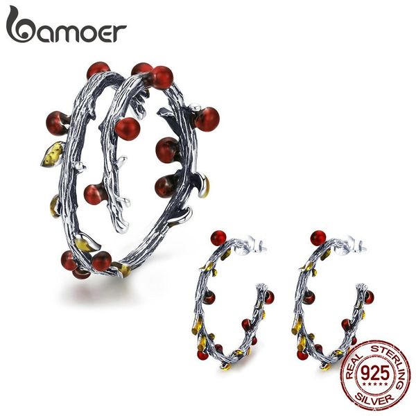 bamoer authentic 925 sterling silver autumn tree leaves branch rings earrings jewelry sets fashion sterling silver jewelry set
bamoer authentic 925 sterling silver autumn tree leaves branch rings earrings jewelry sets fashion sterling silver jewelry set