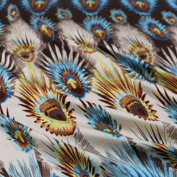 vintage craft peacock feather ethnic print charmeuse fabric cloth scarf ribbon satin polyester, Black;white
vintage craft peacock feather ethnic print charmeuse fabric cloth scarf ribbon satin polyester, Black;white