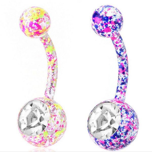floral crystal rhinestones body piercing navel belly button ring body piercing jewelry gift
floral crystal rhinestones body piercing navel belly button ring body piercing jewelry gift