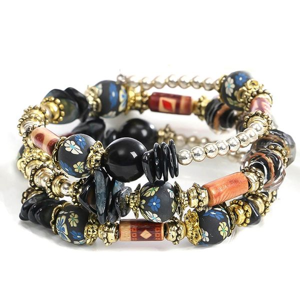 bohemian beads multilayer imitation natural stone bracelets for women ethnic crystal charms bracelets &bangles gift, Golden;silver
bohemian beads multilayer imitation natural stone bracelets for women ethnic crystal charms bracelets &bangles gift, Golden;silver