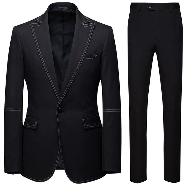 luxury men wedding suit male blazers slim fit suits for men costume business formal wedding party blazers sets (jacket+pant) 5xl, White;black
luxury men wedding suit male blazers slim fit suits for men costume business formal wedding party blazers sets (jacket+pant) 5xl, White;black