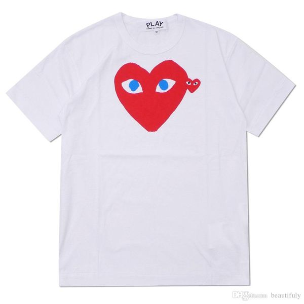 Высокое качество comme des garcons мужская дизайнерская футболка играть хлопок печатных футболки белая футболка женская мужская одежда
Высокое качество comme des garcons мужская дизайнерская футболка играть хлопок печатных футболки белая футболка женская мужская одежда