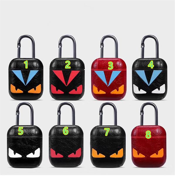 For Airpods Case Luxury Master PU Leather Protective Cover Hook Clasp Keychain Anti Lost Fashion Earphone Cases Protector For gifts 
For Airpods Case Luxury Master PU Leather Protective Cover Hook Clasp Keychain Anti Lost Fashion Earphone Cases Protector For gifts