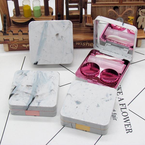 1pcs marble stripe contact lens mini plastic colorful reflective travel holder container storage soaking box case y2901
1pcs marble stripe contact lens mini plastic colorful reflective travel holder container storage soaking box case y2901