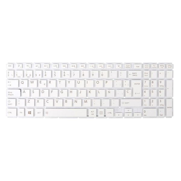 белый испанский раскладка клавиатуры для toshiba satellite l50-b l55-b s50-b s55-b
белый испанский раскладка клавиатуры для toshiba satellite l50-b l55-b s50-b s55-b