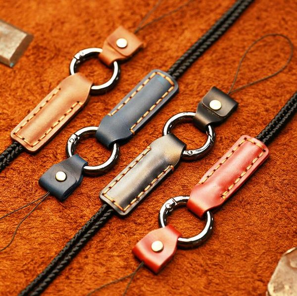 fashion handmade mobile cords neck hanger for u disk & cellphone genuine leather accessory, Silver
fashion handmade mobile cords neck hanger for u disk & cellphone genuine leather accessory, Silver