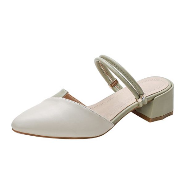 2020 summer plus size fashion casual pointed baotou women's shoes fat feet recommended to take a freshman size, Black
2020 summer plus size fashion casual pointed baotou women's shoes fat feet recommended to take a freshman size, Black