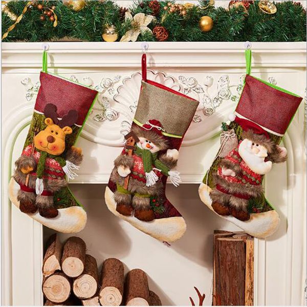 new fireplace ornaments big three-dimensional socks christmas decorations gift candy bag christmas boots stockings
new fireplace ornaments big three-dimensional socks christmas decorations gift candy bag christmas boots stockings
