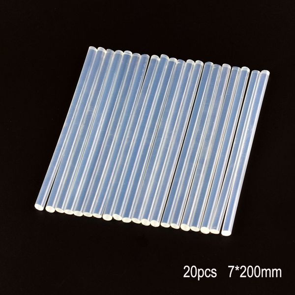 20pcs 7*200mm melt glue sticks for electric glue gun craft repair rod home tools
20pcs 7*200mm melt glue sticks for electric glue gun craft repair rod home tools