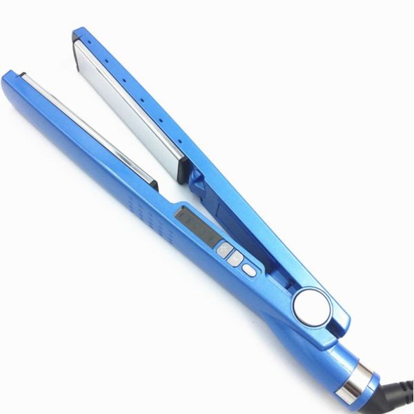 titanium professional digital ionic straightener irons pure titanium-plated plates flat iron hair straightening brush, Black
titanium professional digital ionic straightener irons pure titanium-plated plates flat iron hair straightening brush, Black
