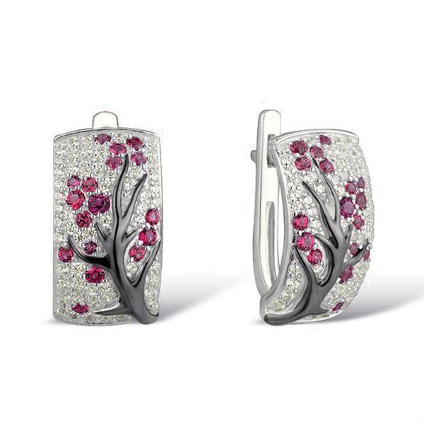 hainon luxury branch silver color earrings small hoop earrings for women red green blue cubic zircon flower gifts, Golden;silver
hainon luxury branch silver color earrings small hoop earrings for women red green blue cubic zircon flower gifts, Golden;silver