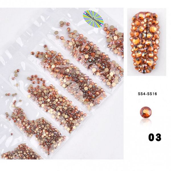 1 bag glitter 1300pcs ss4-ss16 crystal ab flat back nail rhinestone 3d non ix nail art decoration glass manicure accessories, Silver;gold 
1 bag glitter 1300pcs ss4-ss16 crystal ab flat back nail rhinestone 3d non ix nail art decoration glass manicure accessories, Silver;gold