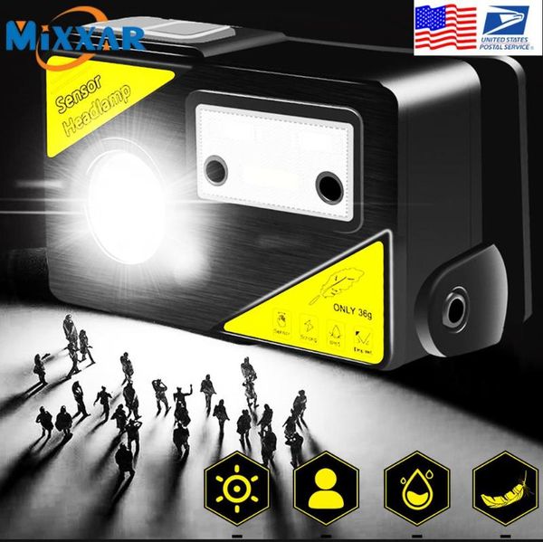 ezk20 dropshipping xpg led led headlamp built-in battery usb sensor headlight with hat clip reflective headband for fishing
ezk20 dropshipping xpg led led headlamp built-in battery usb sensor headlight with hat clip reflective headband for fishing