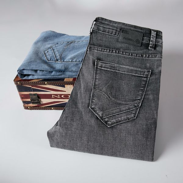 men business jeans classic 2020 spring summer autumn male skinny straight stretch denim pants summer overalls slim fit trousers, Blue
men business jeans classic 2020 spring summer autumn male skinny straight stretch denim pants summer overalls slim fit trousers, Blue