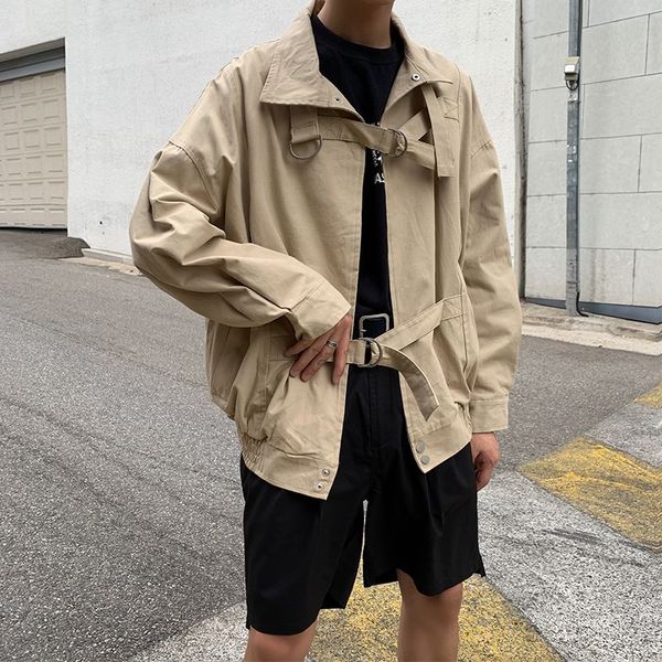 men's jacket 2020 spring and summer new handsome loose solid color jacket youth personality fashion men's clothing, Black;brown
men's jacket 2020 spring and summer new handsome loose solid color jacket youth personality fashion men's clothing, Black;brown