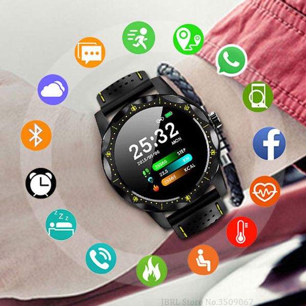 smart watch men fashion watches wristwatch ip68 waterproof smartwatches male electronic digital men clock relogio inteligente, Slivery;brown
smart watch men fashion watches wristwatch ip68 waterproof smartwatches male electronic digital men clock relogio inteligente, Slivery;brown