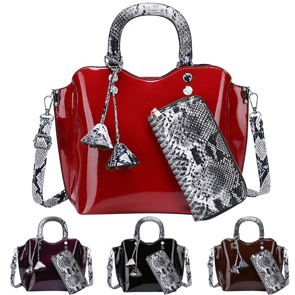 ladybabag brand 2pcs women's ladies pattern pure color fashion handbag+wallets dropshipping schoudertas dames bolsos sac
ladybabag brand 2pcs women's ladies pattern pure color fashion handbag+wallets dropshipping schoudertas dames bolsos sac
