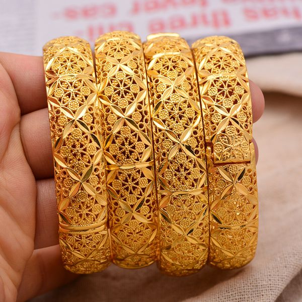 24k (4 pieces/lot) gold color bracelets for women middle east arab dubai bangles african bracelet bride jewellery party gift, Black
24k (4 pieces/lot) gold color bracelets for women middle east arab dubai bangles african bracelet bride jewellery party gift, Black