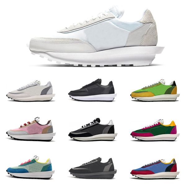 stock x sacai ld waffle ldv running shoes men women chaussures triple black white nylon pine green mens trainer sports sneakers runner 36-44
stock x sacai ld waffle ldv running shoes men women chaussures triple black white nylon pine green mens trainer sports sneakers runner 36-44
