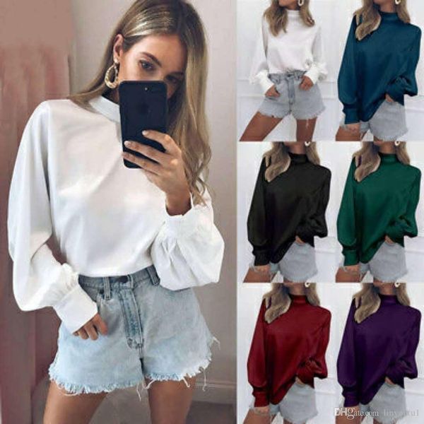 women blouses 2020 fashion long puff sleeve blouse shirt solid elegant white office lady shirt casual
women blouses 2020 fashion long puff sleeve blouse shirt solid elegant white office lady shirt casual
