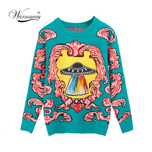 Женщины New Vintage Теплые свитера Ufo Облака жаккардовые пуловеры Зима Осень Вязаная Р
Женщины New Vintage Теплые свитера Ufo Облака жаккардовые пуловеры Зима Осень Вязаная Р