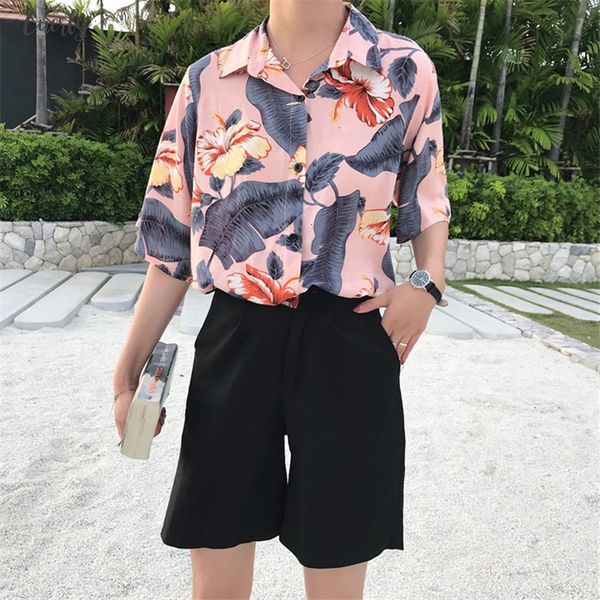 2020 fashion animal print summer flower print bohemian blouse shirts short sleeve casual korean blusas 75001 drop shipping, White
2020 fashion animal print summer flower print bohemian blouse shirts short sleeve casual korean blusas 75001 drop shipping, White