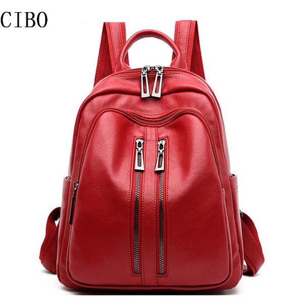 casual double zipper women leather backpacks large capacity school bags for girls shoulder bag ladies bagpack travel back pack
casual double zipper women leather backpacks large capacity school bags for girls shoulder bag ladies bagpack travel back pack