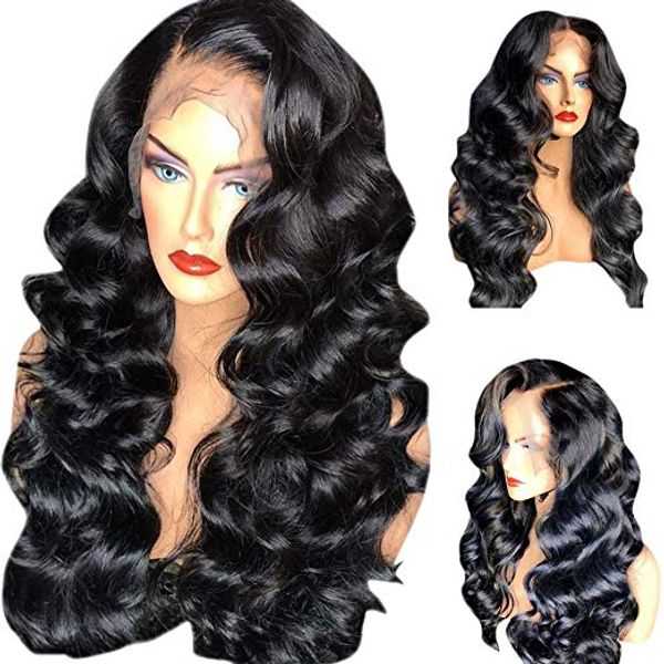 loose wave 360 lace front human hair wigs full natural 150% density preplucked transparent hd wig with baby hairs remy black for women, Black;brown
loose wave 360 lace front human hair wigs full natural 150% density preplucked transparent hd wig with baby hairs remy black for women, Black;brown