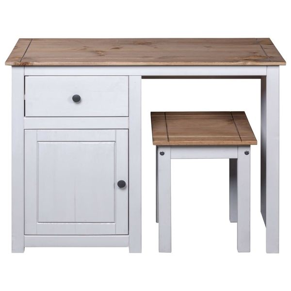 2 piece dressing table set white solid pine wood panama range dining room furniture
2 piece dressing table set white solid pine wood panama range dining room furniture