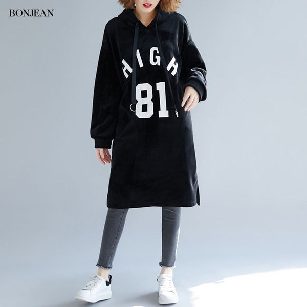 plus size spring women dress gold velvet thicken hoodeds letter print dresses vestidos casual vintage big size long sleeve dress, Black;gray
plus size spring women dress gold velvet thicken hoodeds letter print dresses vestidos casual vintage big size long sleeve dress, Black;gray