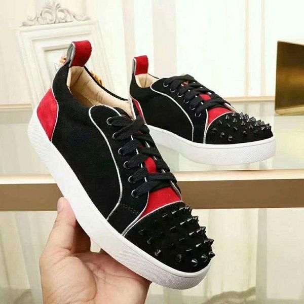 selling explosion designer luxury fashion ladies sneakers imported plating rivets with color matching early autumn series casual shoes, Black
selling explosion designer luxury fashion ladies sneakers imported plating rivets with color matching early autumn series casual shoes, Black