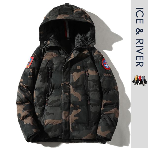 men winter new hip hop casual thick camouflage hooded jacket parkas men outwear fashion warm cotton mutil pockets parka coat, Black
men winter new hip hop casual thick camouflage hooded jacket parkas men outwear fashion warm cotton mutil pockets parka coat, Black