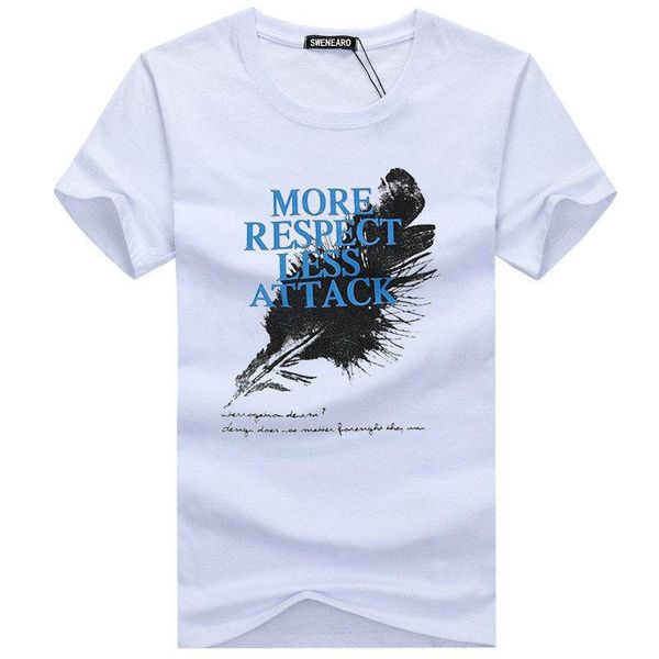 classical t-shirt man 3d cotton funny romantic short feather 2018 summer style men's slim t-shirts brand clothing plus size 5xl, White;black
classical t-shirt man 3d cotton funny romantic short feather 2018 summer style men's slim t-shirts brand clothing plus size 5xl, White;black