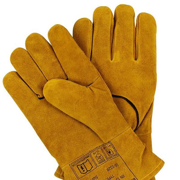 sport gloves leather welding gloves winter warm plus velvet wear-resistant thick stab-proof transport labor insurance gloves1, Black
sport gloves leather welding gloves winter warm plus velvet wear-resistant thick stab-proof transport labor insurance gloves1, Black