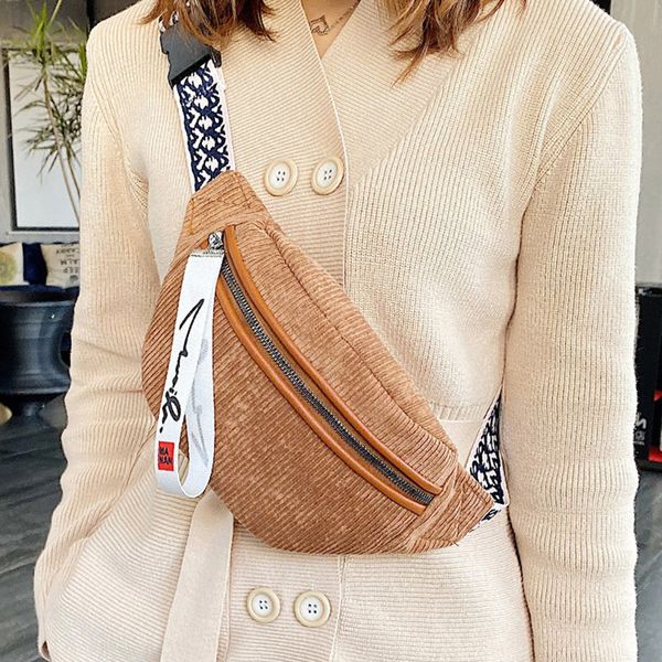 2019 autumn winter new corduroy crossbody bag ladies texture personality quality women shoulder bags ins waist chest bag
2019 autumn winter new corduroy crossbody bag ladies texture personality quality women shoulder bags ins waist chest bag