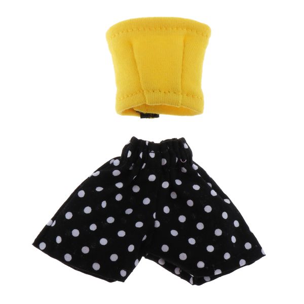 12inch dolls clothes accessories 1set tube dots pants 1/6 fashion doll clothing suit for blythe takara azone dolls dress up
12inch dolls clothes accessories 1set tube dots pants 1/6 fashion doll clothing suit for blythe takara azone dolls dress up