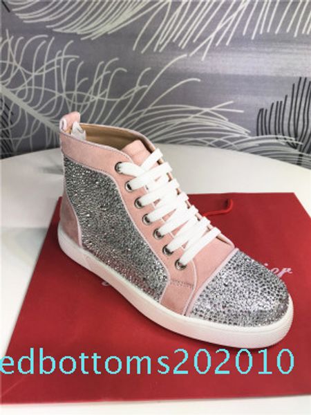 brand rivet design men women cow leather high skateboarding shoe rhinestone fashion sneakers sport trainer casual red bottom,35-44 10r, Black
brand rivet design men women cow leather high skateboarding shoe rhinestone fashion sneakers sport trainer casual red bottom,35-44 10r, Black