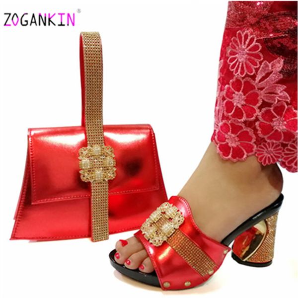 2019 summer new design red matching shoes and bag set in heels matching shoes and bag set for italian royal party, Black
2019 summer new design red matching shoes and bag set in heels matching shoes and bag set for italian royal party, Black
