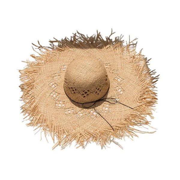 new handmade women straw sun hats large wide brim gilrs natural raffia panama beach straw sun caps for holiday, Blue;gray
new handmade women straw sun hats large wide brim gilrs natural raffia panama beach straw sun caps for holiday, Blue;gray
