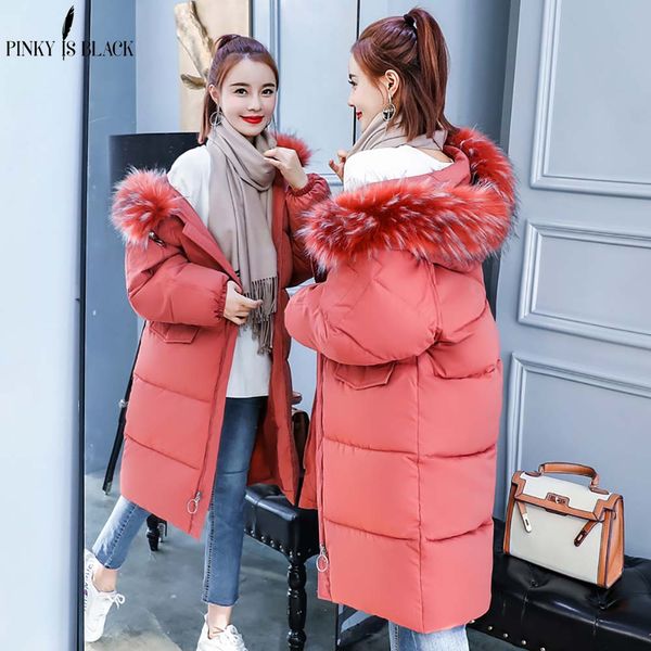 pinkyisblack 2019 autumn winter jacket women down cotton jacket winter coat women thicken warm long parka female hooded outwear, Tan;black
pinkyisblack 2019 autumn winter jacket women down cotton jacket winter coat women thicken warm long parka female hooded outwear, Tan;black