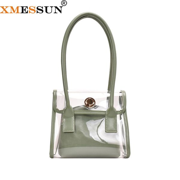 xmessun 2020 new transparent jelly handbags female popular shoulder bag clear pvc trendy beach bags ins f394
xmessun 2020 new transparent jelly handbags female popular shoulder bag clear pvc trendy beach bags ins f394
