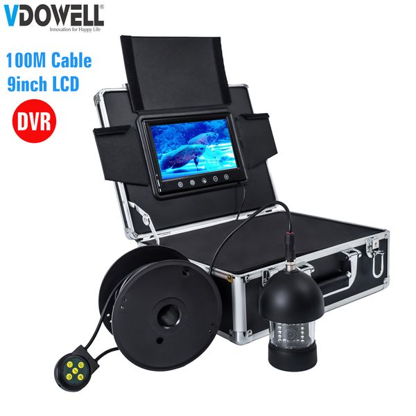 100m cable 9inch lcd 1000tvl upgrade profe ional dvr 360 degree rotatable underwater video camera kit with eparable camera head
100m cable 9inch lcd 1000tvl upgrade profe ional dvr 360 degree rotatable underwater video camera kit with eparable camera head