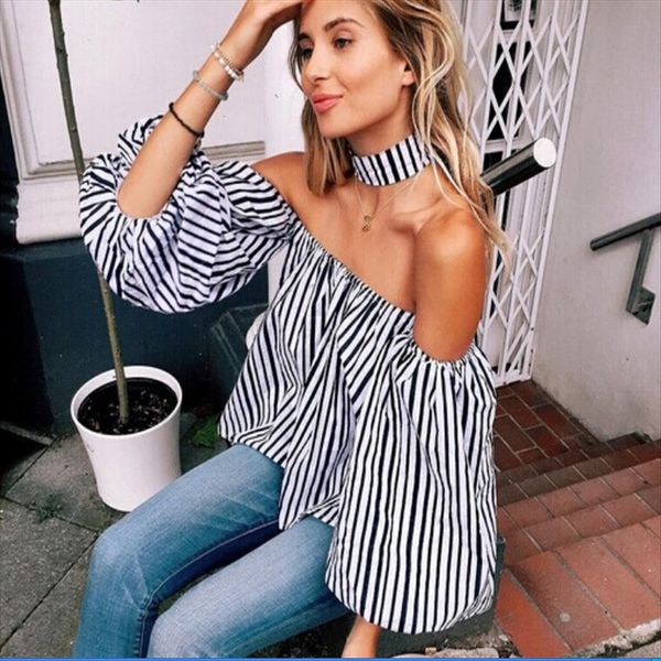 autumn striped long t-shirt autumn striped sleeve lantern lantern long sleeve t-shirt, White
autumn striped long t-shirt autumn striped sleeve lantern lantern long sleeve t-shirt, White