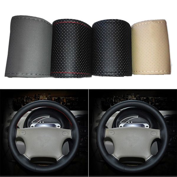 тема интерьер автоаксессуары diy руль обложки мягкая кожа кос на рулевом колесе автомобиля с иглой
тема интерьер автоаксессуары diy руль обложки мягкая кожа кос на рулевом колесе автомобиля с иглой