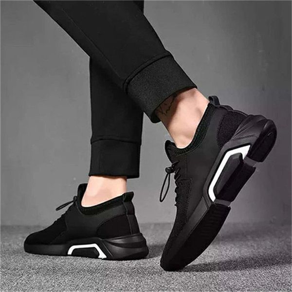 fashion men's casual and business sneaker slip resistant sports shoes lightweight comfortable breathable walking sneakers cx200623, Black
fashion men's casual and business sneaker slip resistant sports shoes lightweight comfortable breathable walking sneakers cx200623, Black